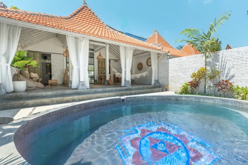 Villa Satu — Boho villa with private pool